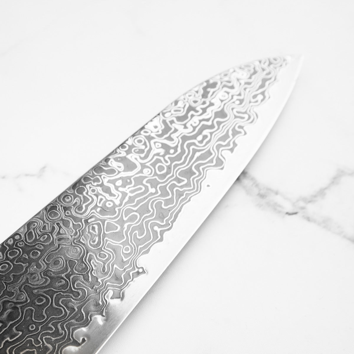 Hatsukokoro Ryuhyo Kurozome SG2 Damascus Gyuto 240mm - Maple
