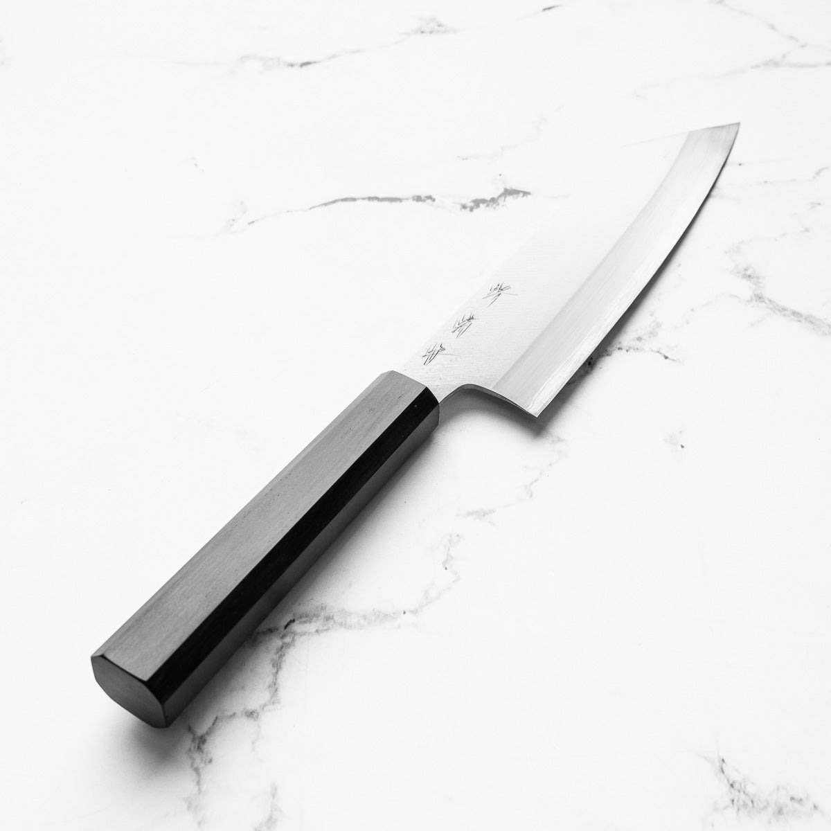 Sakai Kikumori QAS Blue Super Bunka 180mm - Mono Ebony – Chefs