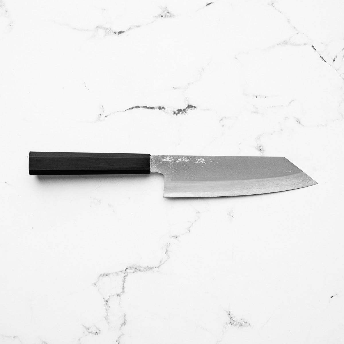 Sakai Kikumori QAS Blue Super Bunka 180mm - Mono Ebony – Chefs