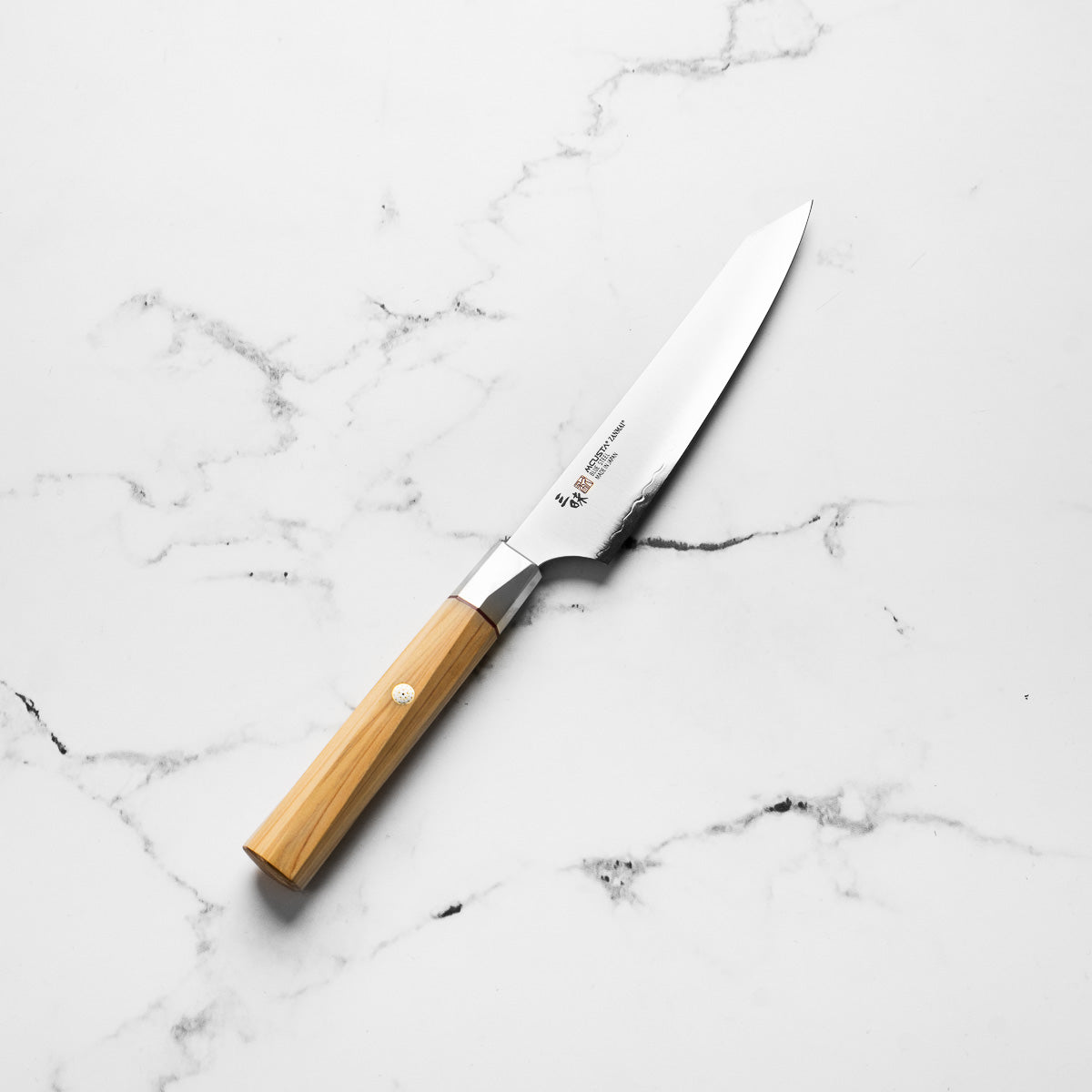 Mcusta Zanmai "Beyond" Blue Super Petty 150mm