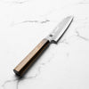 Hajimaru Ginsan Nashiji Kiritsuke Petty 125mm - Bubinga