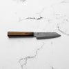 Hajimaru Ginsan Nashiji Kiritsuke Petty 125mm - Bubinga