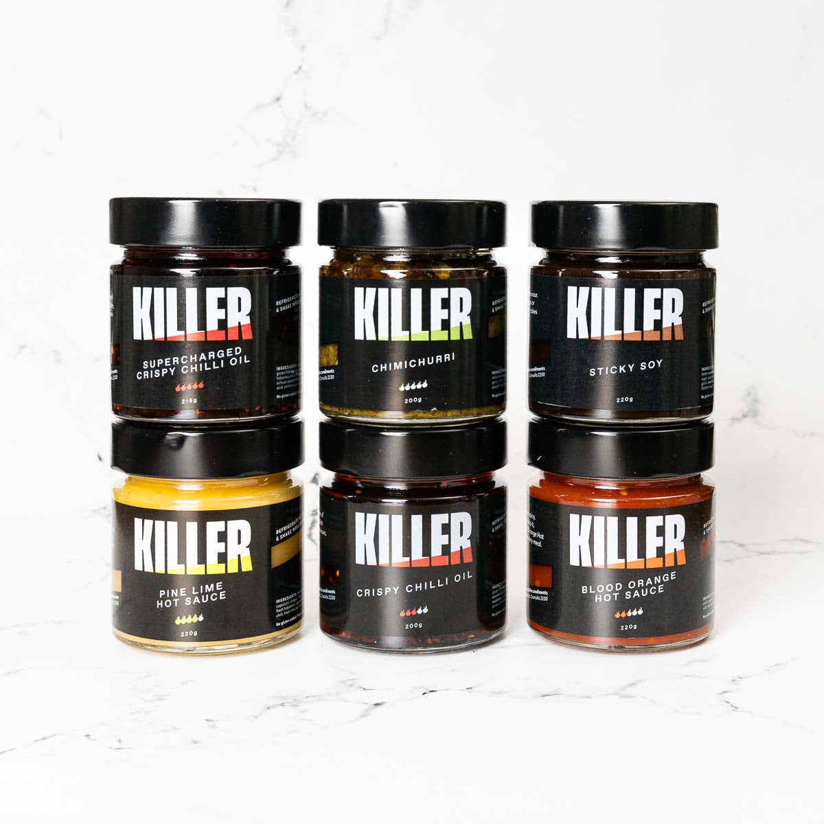 Killer Condiments - 6 Piece Complete Bundle
