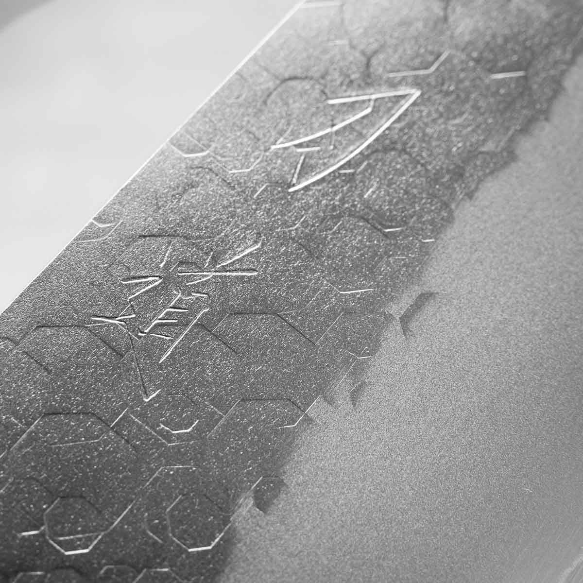 HADO Shiosai SG2 Bunka 180mm - Grey & Black