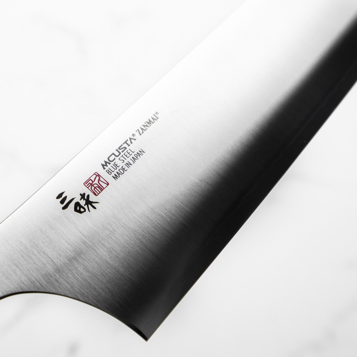 Mcusta Zanmai "Beyond" Blue Super Bunka 180mm