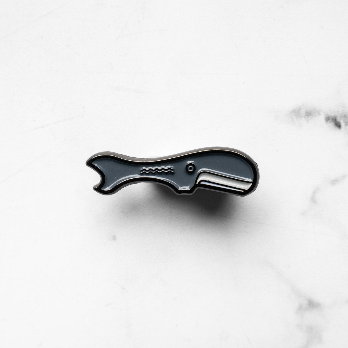 Enamel Pin - Whale Knife