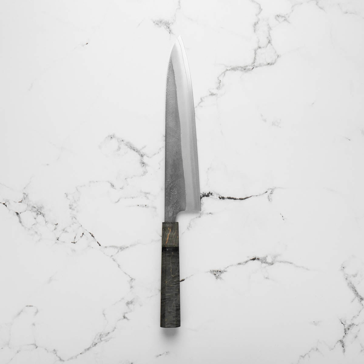 Yoshikane (Hatsukokoro) SKD Nashiji Gyuto 240mm - Dark Maple