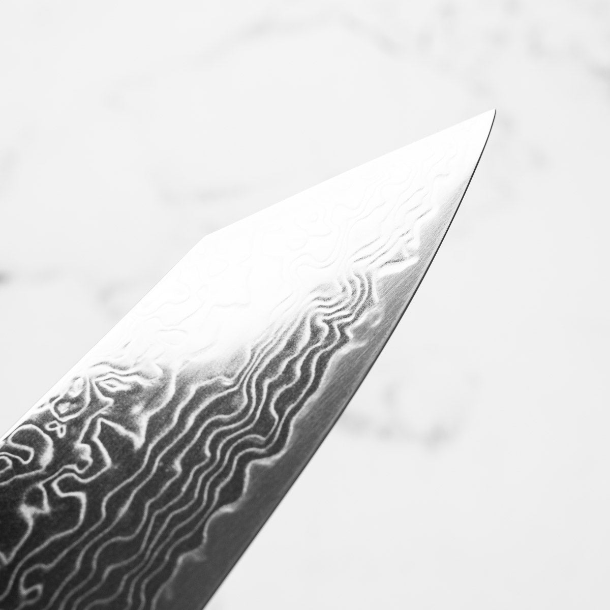 Hatsukokoro Ryuhyo SG2 Damascus Kiritsuke Gyuto 240mm - Mono Ebony