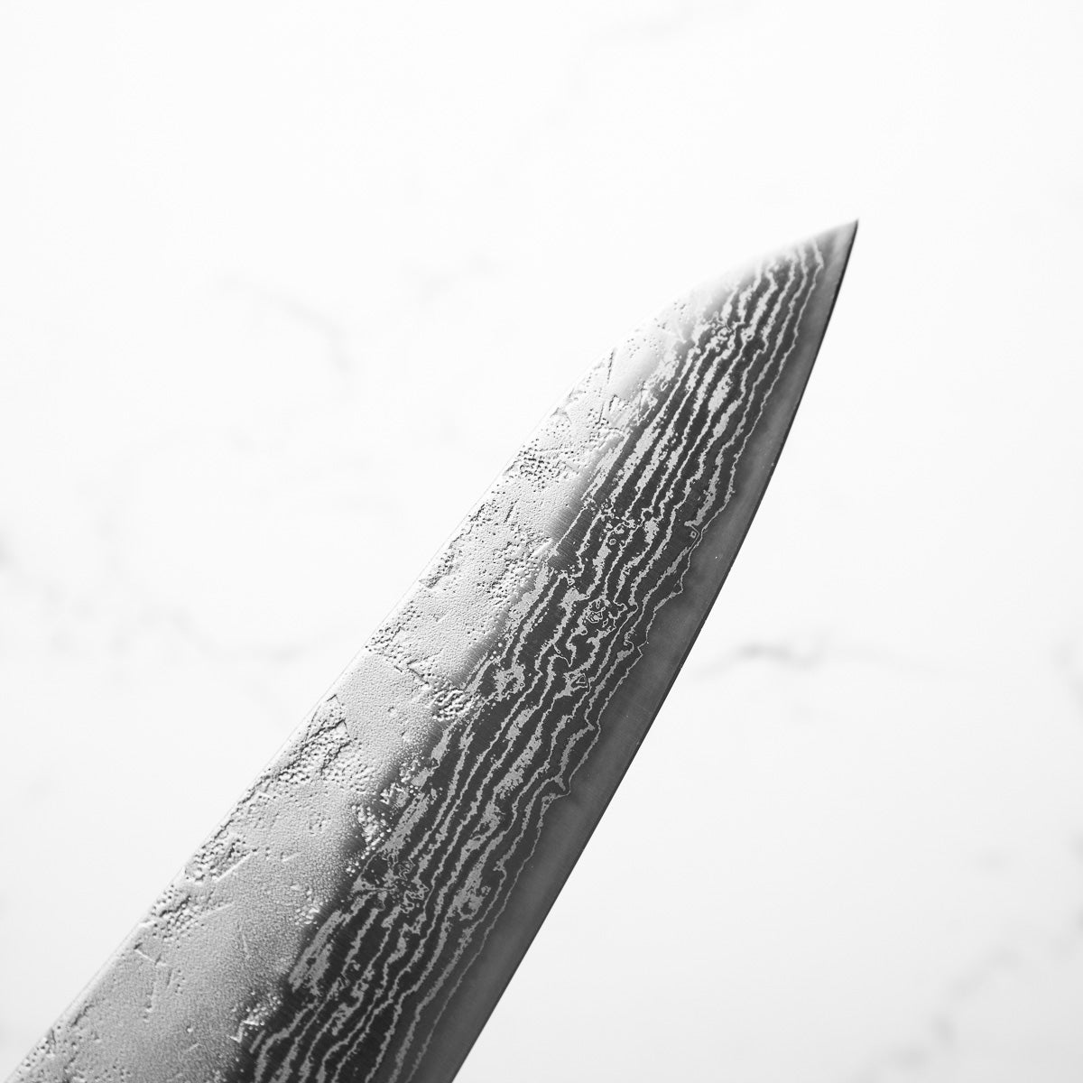 Tsunehisa Swedish Stainless Washiji Gyuto 210mm - Carbon Fibre