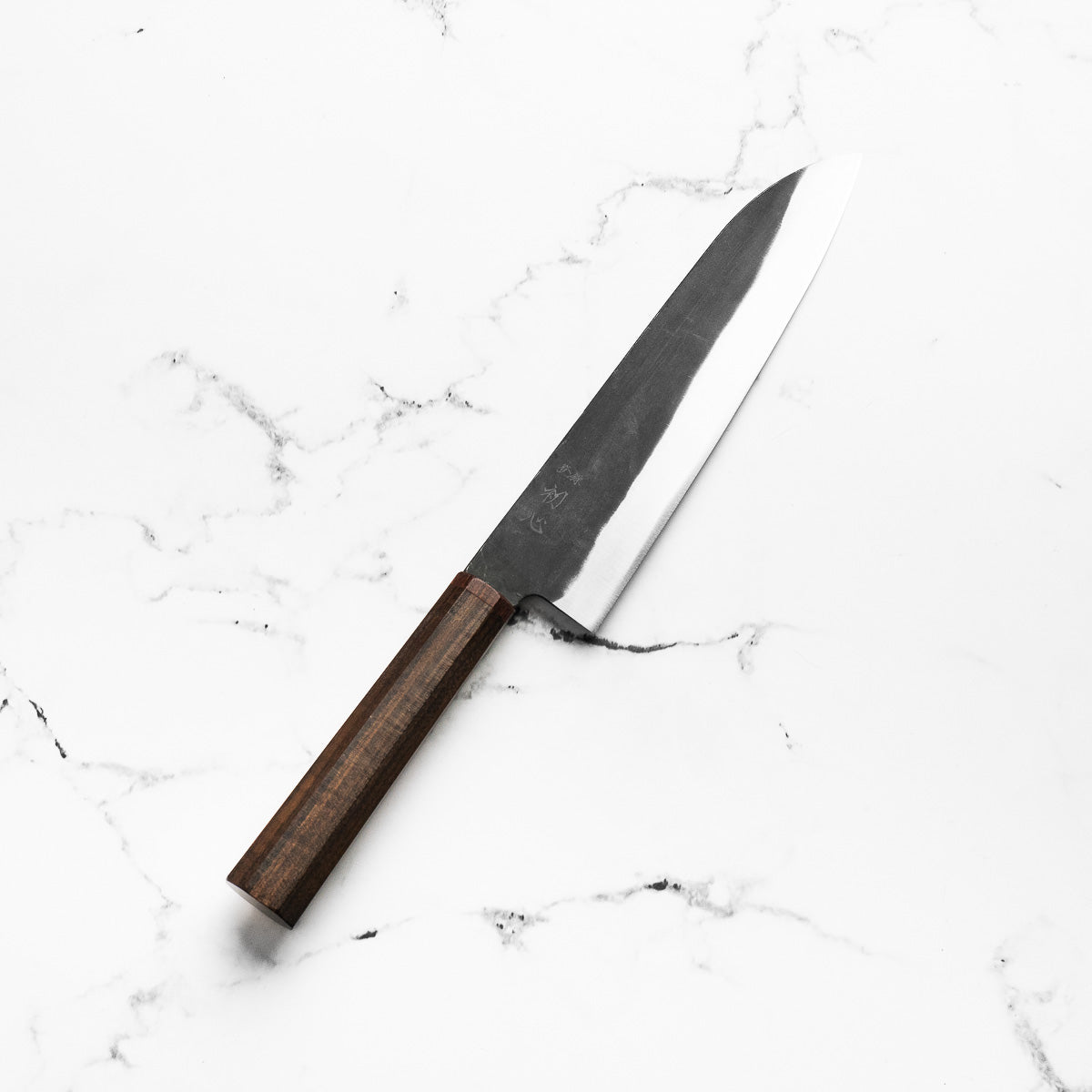 Hatsukokoro Blue 2 Kurouchi Gyuto 210mm - Brown