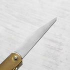 Nagao Kanekoma Higonokami Brass - Single Bevel