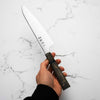 Hatsukokoro Hayabusa Blue Super Gyuto 210mm - Dark Maple