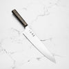Hatsukokoro Hayabusa Blue Super Gyuto 240mm - Dark Maple