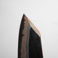 Hatsukokoro Yorokobi SLD Kurouchi Copper Damascus Bunka 180mm