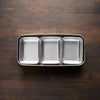 Preorder Only - Stainless Yakumi Pan - 3 Compartments - ETA Mid Sept