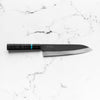 Hatsukokoro Blue 2 Kurouchi Gyuto 210mm - Maple Turquoise