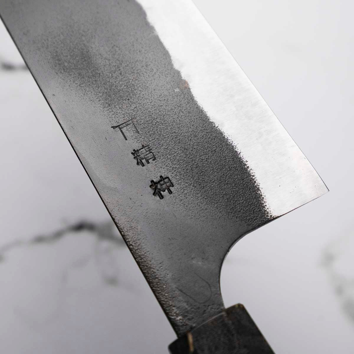 Kajibee "Seishin" White 2 Nakiri 165mm - Dark Maple