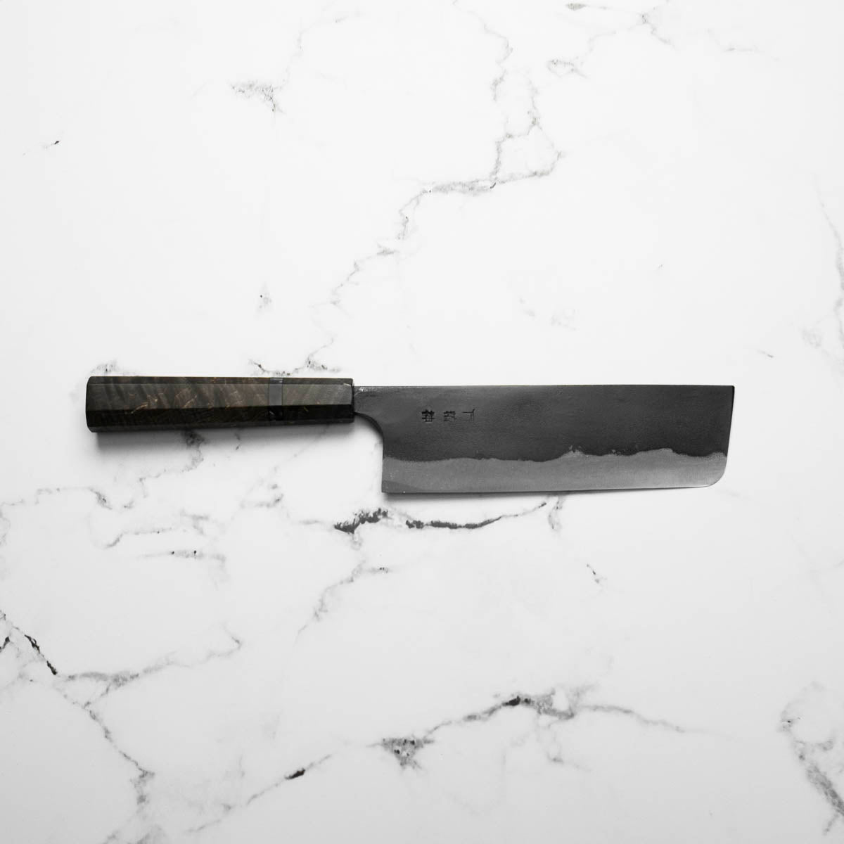 Kajibee "Seishin" White 2 Nakiri 165mm - Dark Maple