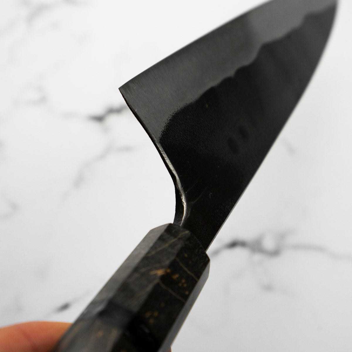 Kajibee "Seishin" White 2 Gyuto 210mm - Dark Maple