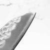 Tsunehisa White 2 Stainless Clad Tsuchime Santoku 165mm - Mono Bubinga