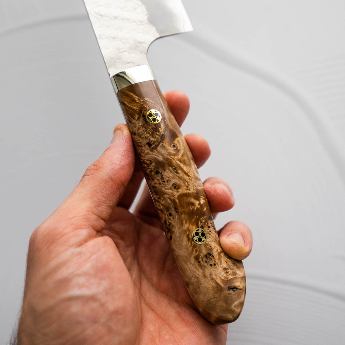 Nigara Hamono SG2 Migaki Bunka 180mm - Western Maplewood Handle