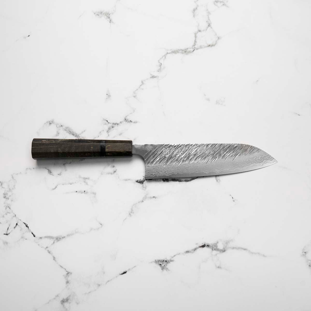 Yu Kurosaki Fujin VG10 Santoku 165mm - Dark Maple