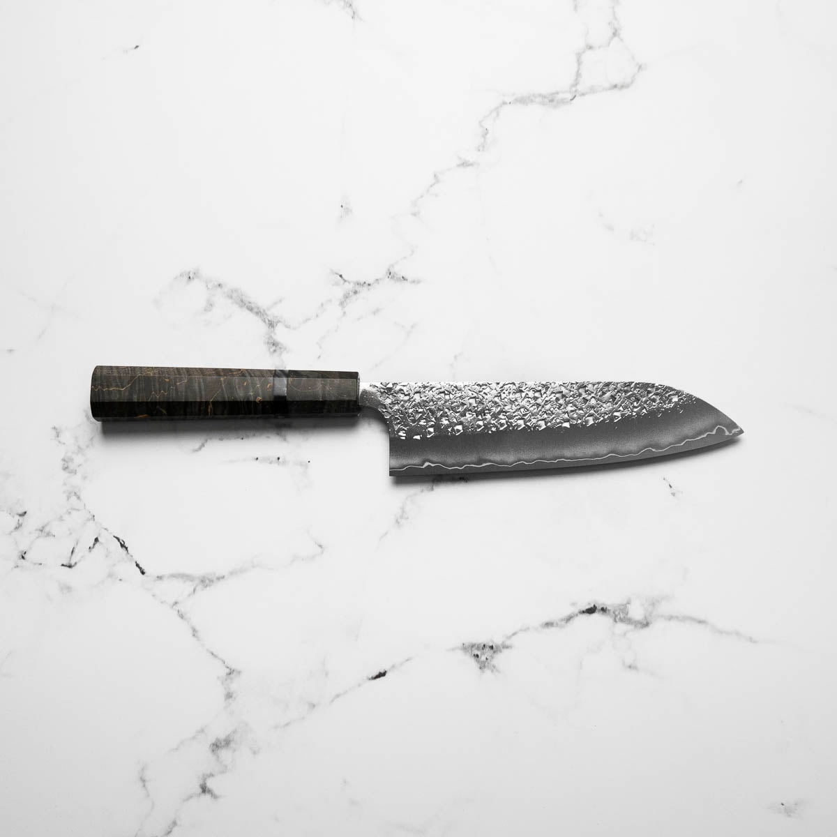 Yu Kurosaki Shizuku SG2 Santoku 165mm - Dark Maple