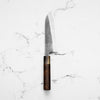 Wakui White 2 Stainless Clad Nashiji Santoku 165mm