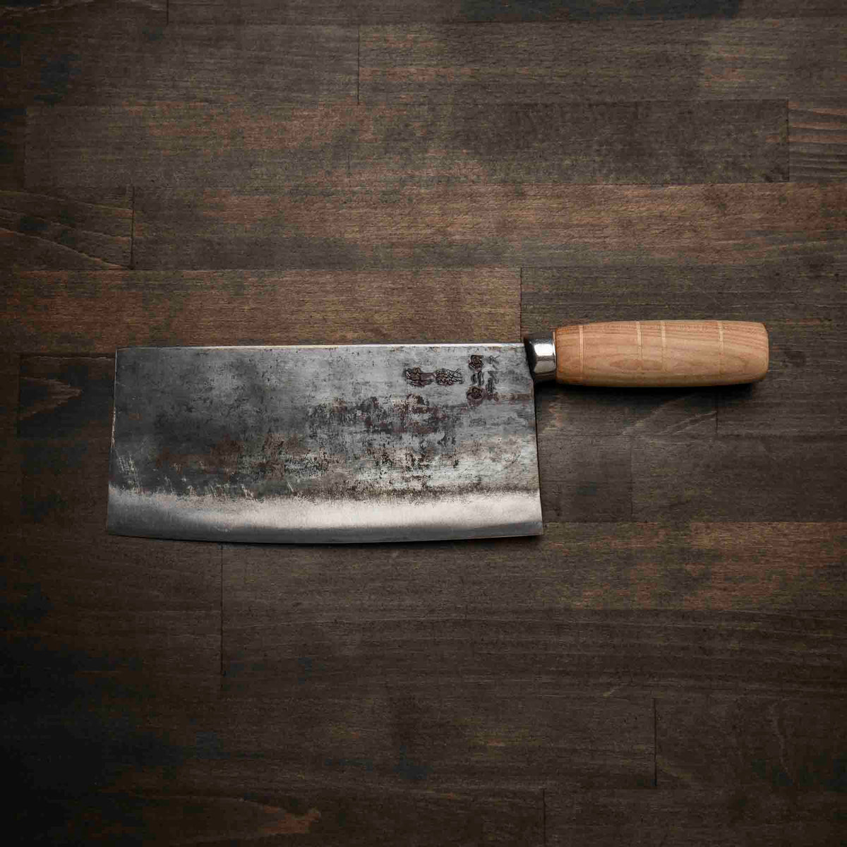 Hatsukokoro Sentan White 2 SS Clad Chinese Cleaver 200mm