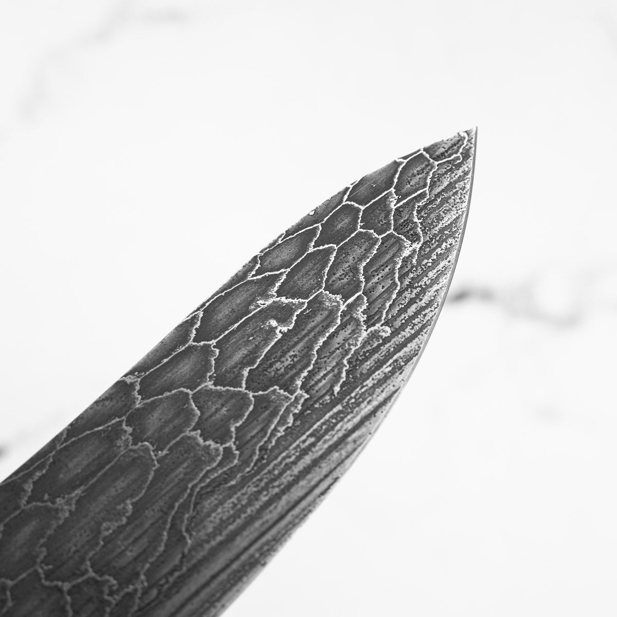 Masataka Fukuda WP1S Damascus Santoku 160mm