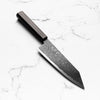 Hatsukokoro Ryuhyo Kurozome SG2 Damascus Bunka 180mm -  Ebony