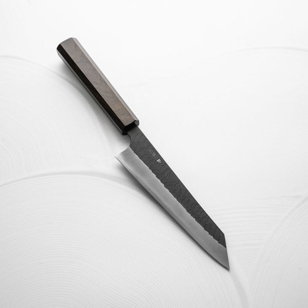 Nigara Hamono SG2 Kurouchi Tsuchime Honesuki 150mm - Ebony – Chefs