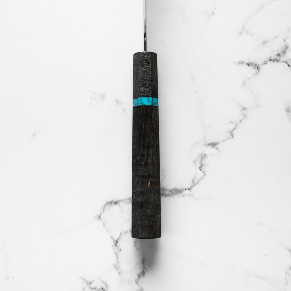 Tadokoro Hamono Ginsan Gyuto 210mm - Maple Turquoise
