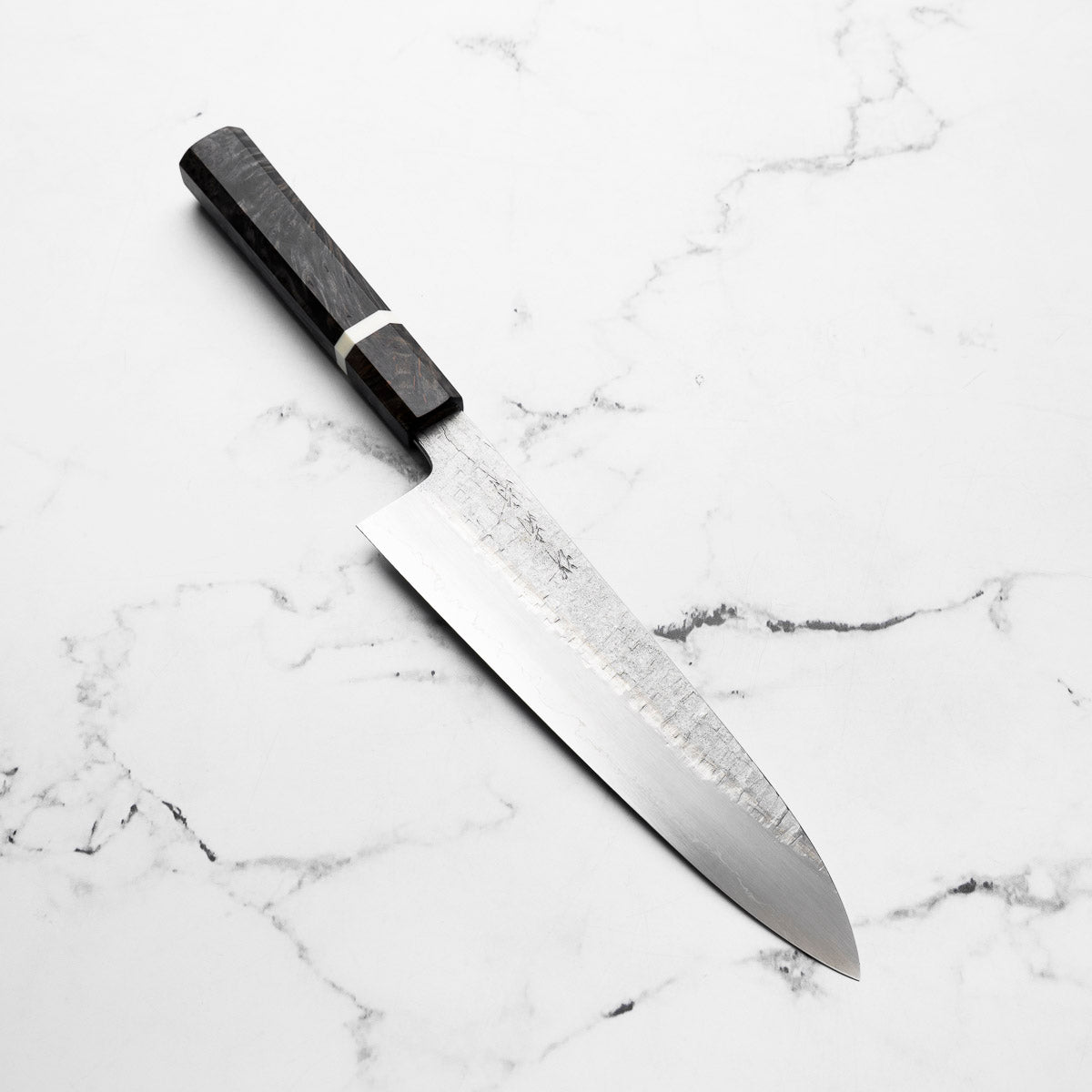 Satoshi Nakagawa Ginsan Tsuchime Gyuto 210mm - Maple – Chefs Edge