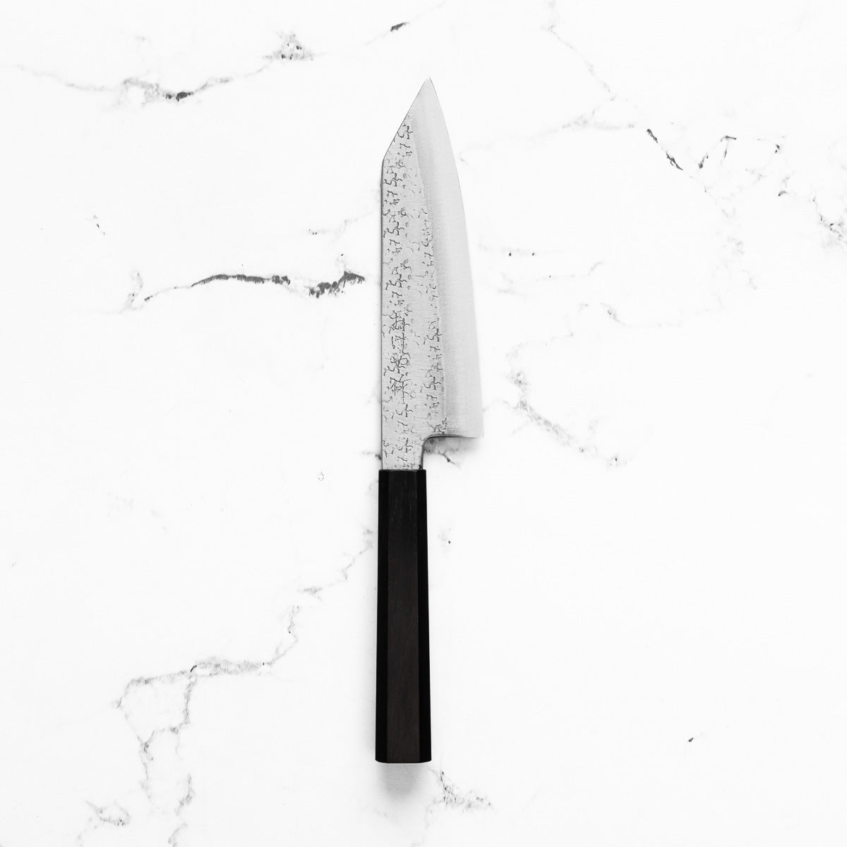 Okeya Ginsan Bunka 165mm - Mono Ebony