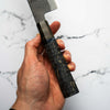 Mutsumi Hinoura Ajikataya White 2 SS Clad Gyuto 210mm - Dark Maple