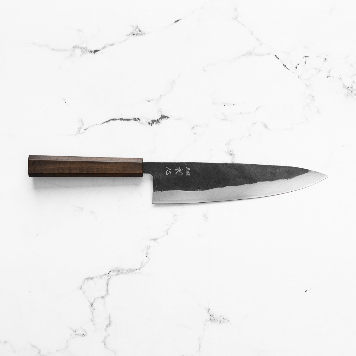 Hatsukokoro Kurogane Blue 2 Gyuto 210mm - Mono Bubinga