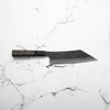 Mutsumi Hinoura Ajikataya White 2 SS Clad Hakata 180mm - Dark Maple