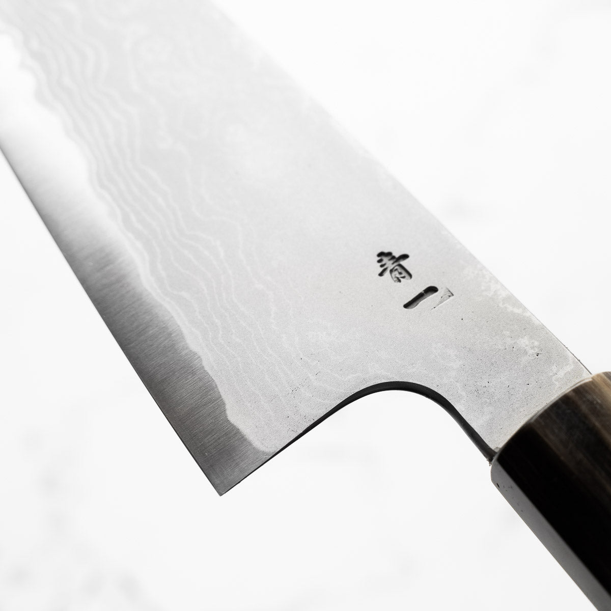 Hatsukokoro Blue 1 Damascus Santoku 180mm