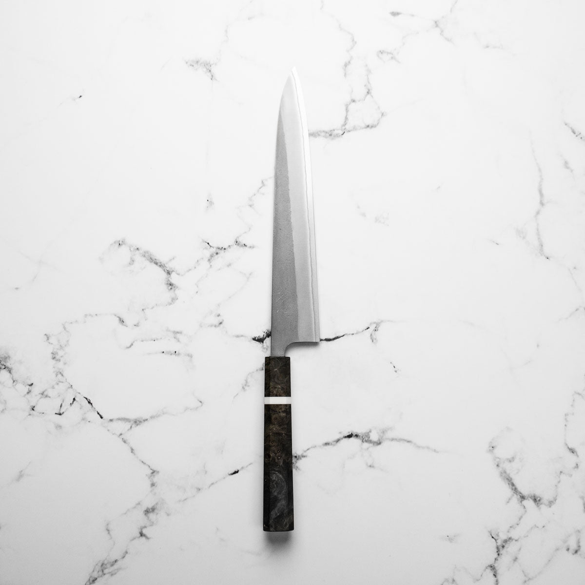 Yoshikane (Hatsukokoro) White 2 Nashiji Sujihiki 240mm