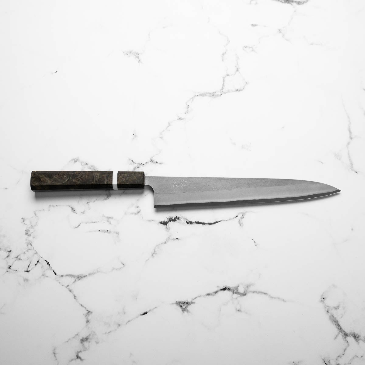 Yoshikane (Hatsukokoro) White 2 Nashiji Sujihiki 240mm