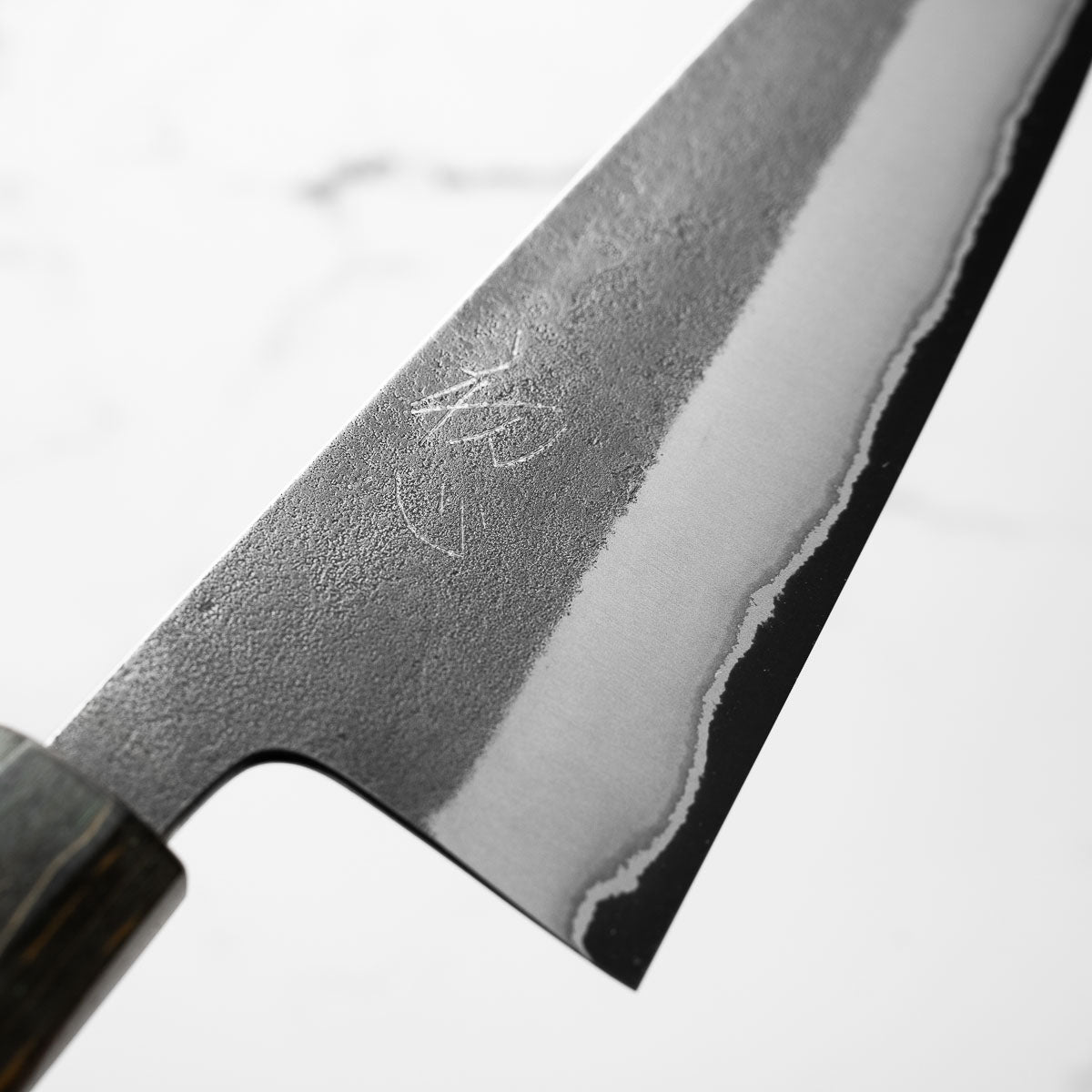 Yoshikane (Hatsukokoro) White 2 Nashiji Bunka 165mm - Dark Maple - view 7