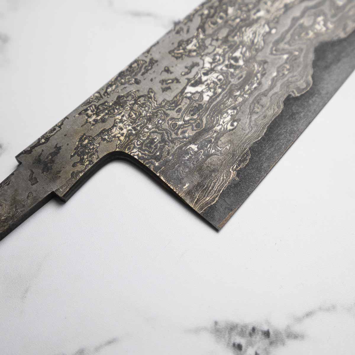 Hiromune Takaba Shirogami Damascus Gyuto 240mm