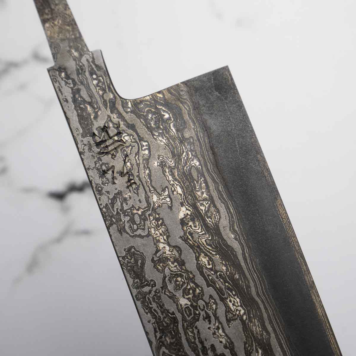 Hiromune Takaba Shirogami Damascus Gyuto 240mm