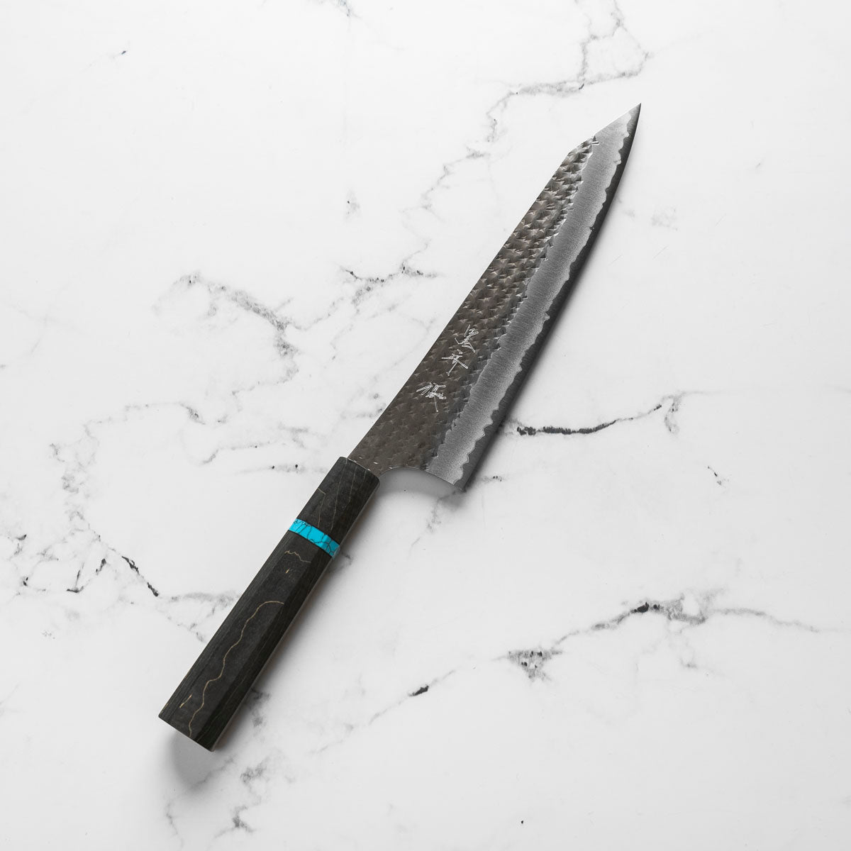 Yu Kurosaki AS Kokusen Ei Gyuto 210mm - Maple Turquoise