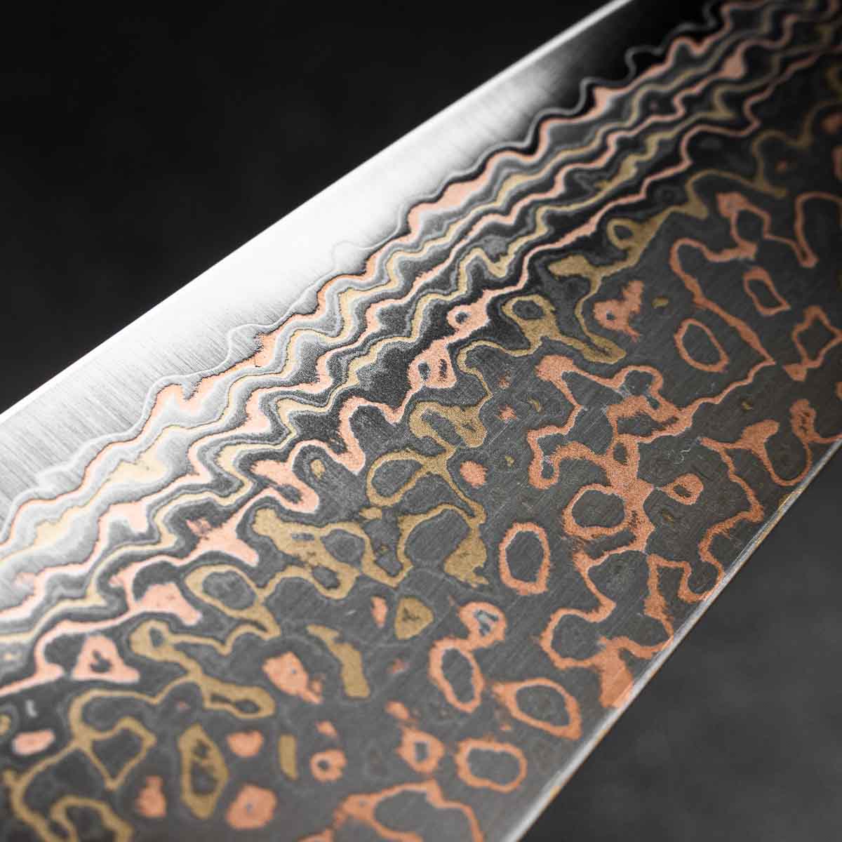 Seido "Niji" VG10W Rainbow Damascus Gyuto 210mm