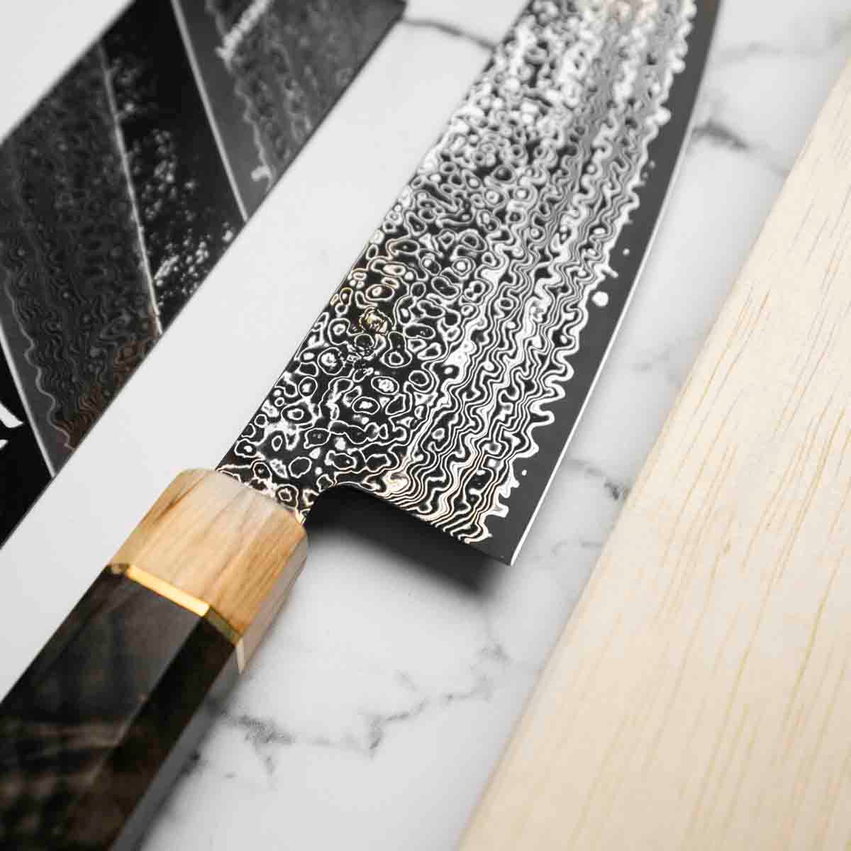 Senzo Dawn SG2 Damascus Gyuto - Limited Edition
