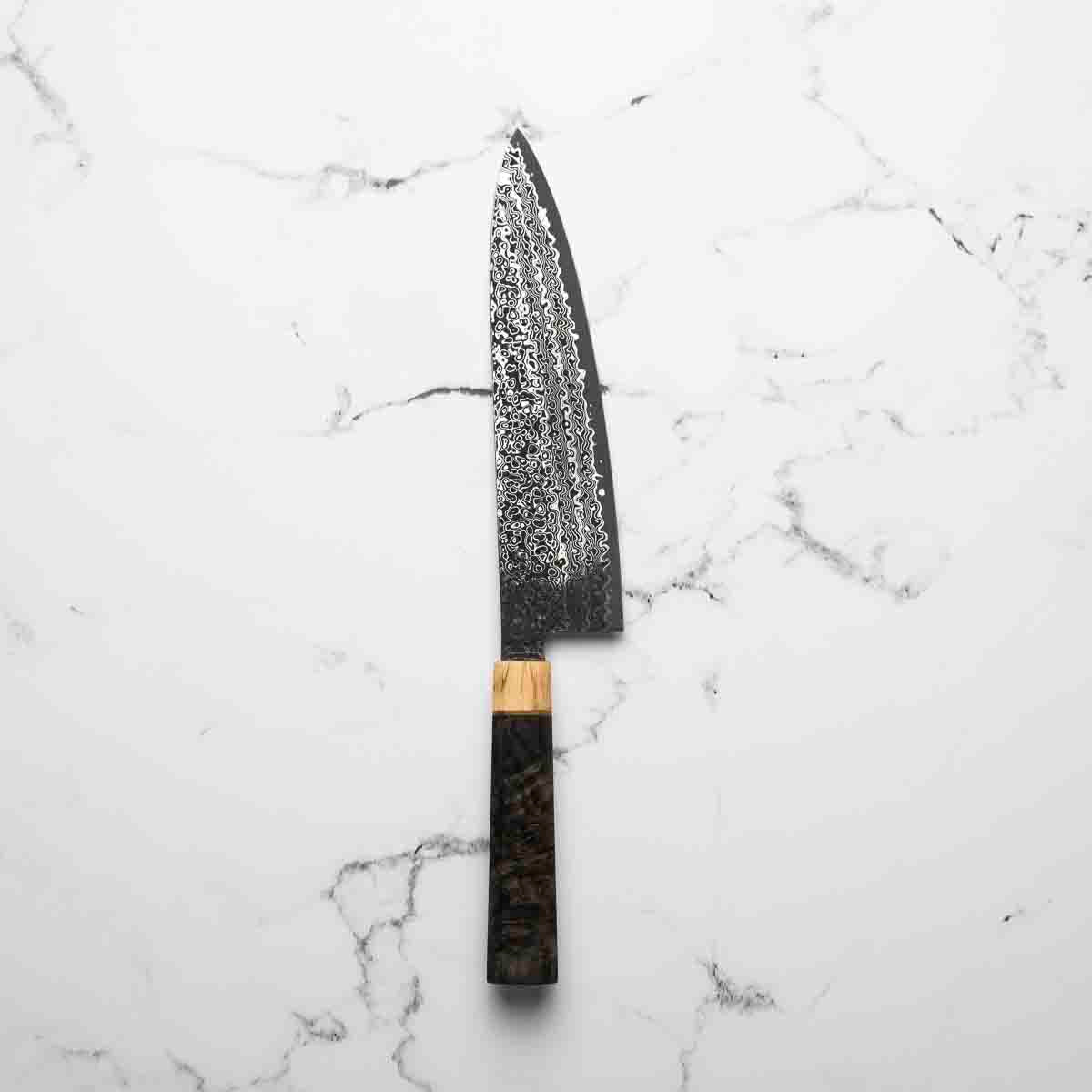 Senzo Dawn SG2 Damascus Gyuto - Limited Edition