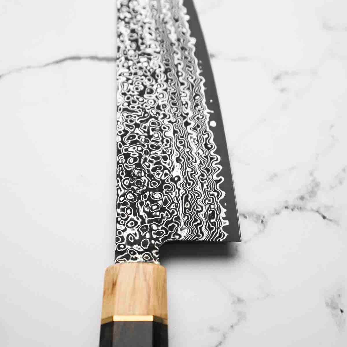 Senzo Dawn SG2 Damascus Gyuto - Limited Edition