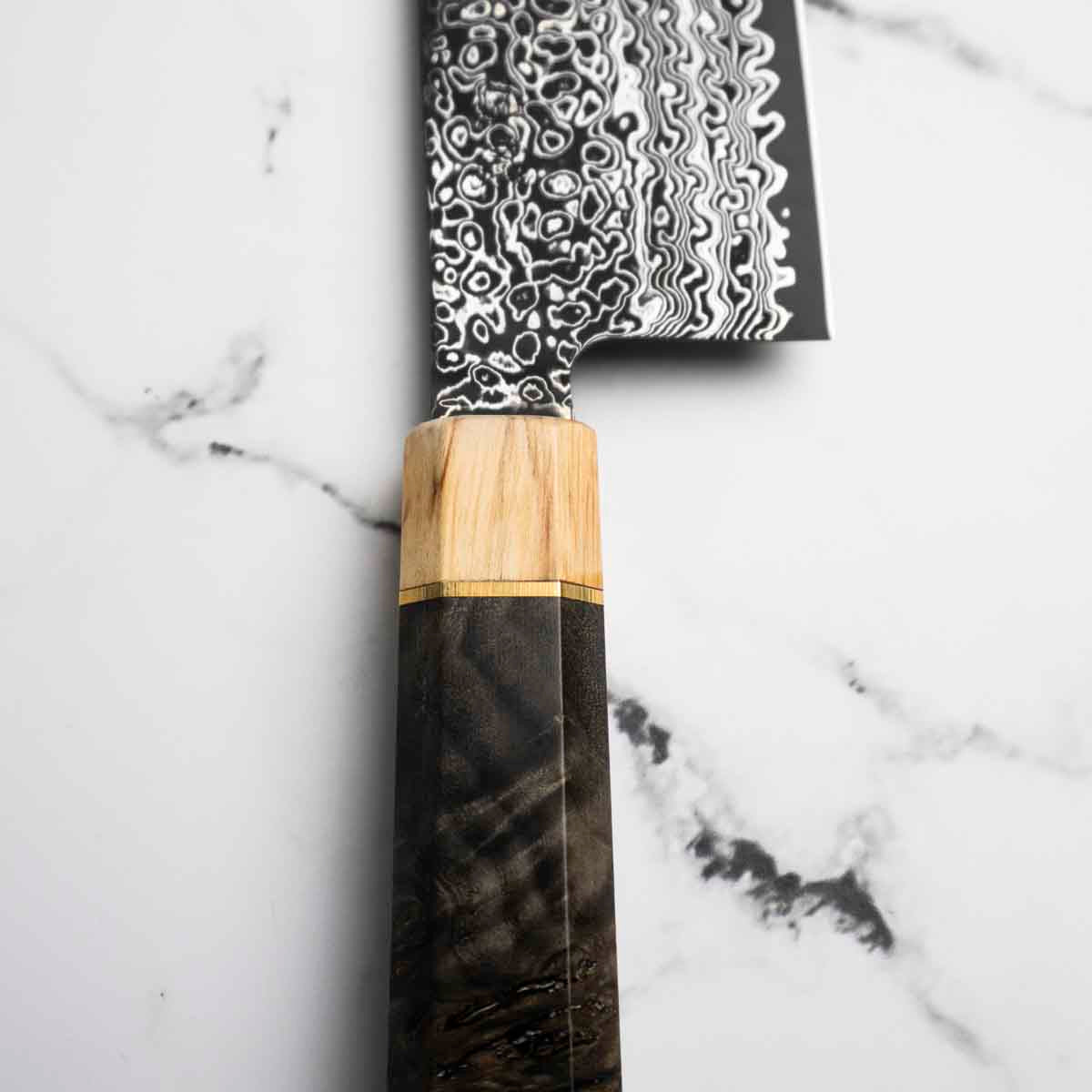 Senzo Dawn SG2 Damascus Gyuto - Limited Edition